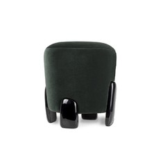 Pouf Bianco E Nero